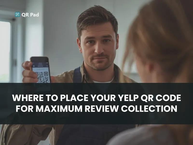 Where to Place Yelp QR Codes for More Reviews