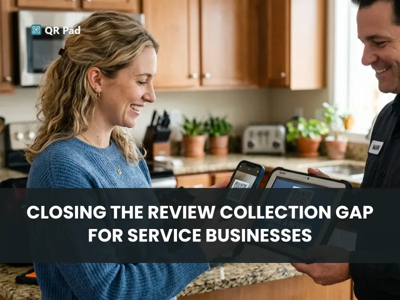 Review Collection Gap for Service Businesses